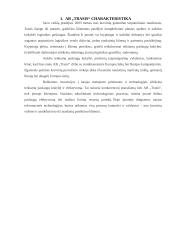 AB „Trasis“ veiklos ekonominė analizė 4 puslapis