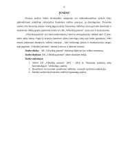 AB „Vilkyškių pieninė“ ūkinė finansinė veikla 3 puslapis