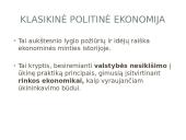 Klasikinės politinės ekonomijos atsiradimas. Fiziokratizmas  6 puslapis