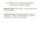 Klasikinės politinės ekonomijos atsiradimas. Fiziokratizmas  8 puslapis