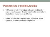 Svarbiausios klasikinės politinės ekonomijos vystymosi kryptys XIX a. 10 puslapis