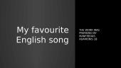 My favourite English song