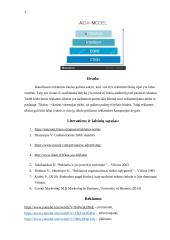Reklamos tikslai (referatas) 6 puslapis
