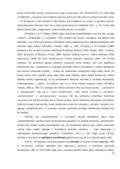 Brandžios asmenybės kriterijai plėtojant verslumo kompetenciją  8 puslapis