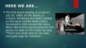 First manned mission to walk on the moon 7 puslapis