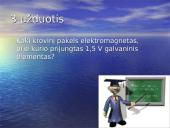 Užduotys apie elektrą 5 puslapis