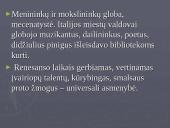 Skaidrės apie Renesansą 4 puslapis