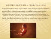 Aborto problematika Lietuvoje 3 puslapis