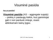 Rinkos veikimo mechanizmas (makroekonominis požiūris) 15 puslapis