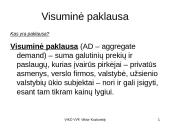 Rinkos veikimo mechanizmas (makroekonominis požiūris) 3 puslapis
