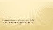 Kas yra elektroninė bankininkystė?