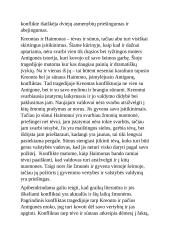 Konfliktuojančios poros Sofoklio ,,Antigonėje“ 2 puslapis