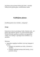 Konfliktuojančios poros Sofoklio ,,Antigonėje“ 3 puslapis