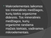 Vandens ir mineralinių medžiagų reikšmė organizmui 12 puslapis