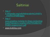 Vandens ir mineralinių medžiagų reikšmė organizmui 15 puslapis