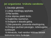 Vandens ir mineralinių medžiagų reikšmė organizmui 7 puslapis