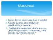Viljamas Šekspyras. Sonetai 17 puslapis