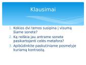 Viljamas Šekspyras. Sonetai 20 puslapis