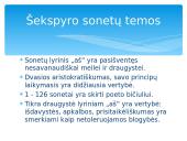 Viljamas Šekspyras. Sonetai 8 puslapis