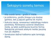 Viljamas Šekspyras. Sonetai 9 puslapis
