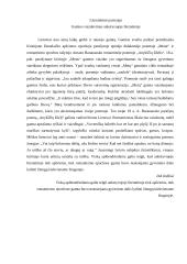 Gamtos vaizdavimas ankstyvojoje literatūroje