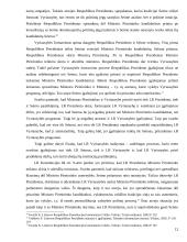 LR Prezidento įgaliojimai santykiuose su Vyriausybe 12 puslapis