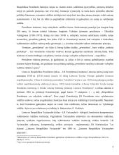 LR Prezidento įgaliojimai santykiuose su Vyriausybe 4 puslapis