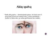 Paveldimumas. Kas tai? 9 puslapis