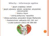 Włochy – informacje ogólne  2 puslapis