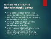 Apie biotechnologiją 3 puslapis