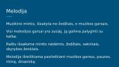 Melodija, tembras, diapazonas 2 puslapis