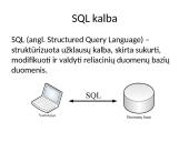 Įvadas į SQL kalbą 2 puslapis