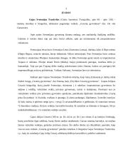 G. Svetonijus Trankvilas "Dvylikos Cezarių gyvenimas" 3 puslapis