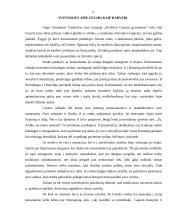 G. Svetonijus Trankvilas "Dvylikos Cezarių gyvenimas" 4 puslapis