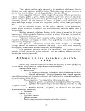 Reklama, jos poveikis vartotojui 11 puslapis