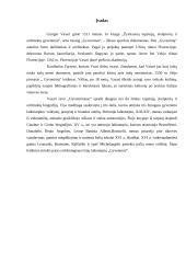 Giorgio Vasari "Gyvenimai" 2 puslapis