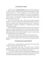 Įmonės pasiūla. Gamybos proceso valdymas: AB "Aliejus" 6 puslapis