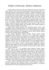 Indijos civilizacija. Ašokos valdymas 2 puslapis