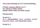 Veiksmažodžių valdomi linksniai 12 puslapis