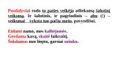 Veiksmažodžių valdomi linksniai 18 puslapis