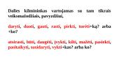 Veiksmažodžių valdomi linksniai 6 puslapis