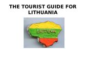 The tourist guide for Lithuania 