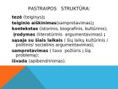 Samprotavimo pastraipos struktūra 2 puslapis