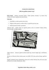 Klaipėdos miesto Gedminų mokyklos rūkymo paplitimas tarp 6 - 7 klasės mokinių 18 puslapis