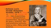 Antonijus Vivaldis - skaidrės 2 puslapis