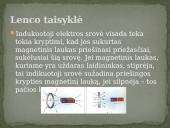 Skyriaus „Elektromagnetinė indukcija. Kintamoji srovė“ apibendrinimas  5 puslapis