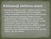 Skyriaus „Elektromagnetinė indukcija. Kintamoji srovė“ apibendrinimas  8 puslapis
