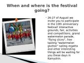 Watermelon festival in Europe 3 puslapis