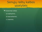 Senieji lietuviški raštai ir jų kalbinės ypatybės 12 puslapis