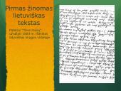 Senieji lietuviški raštai ir jų kalbinės ypatybės 4 puslapis